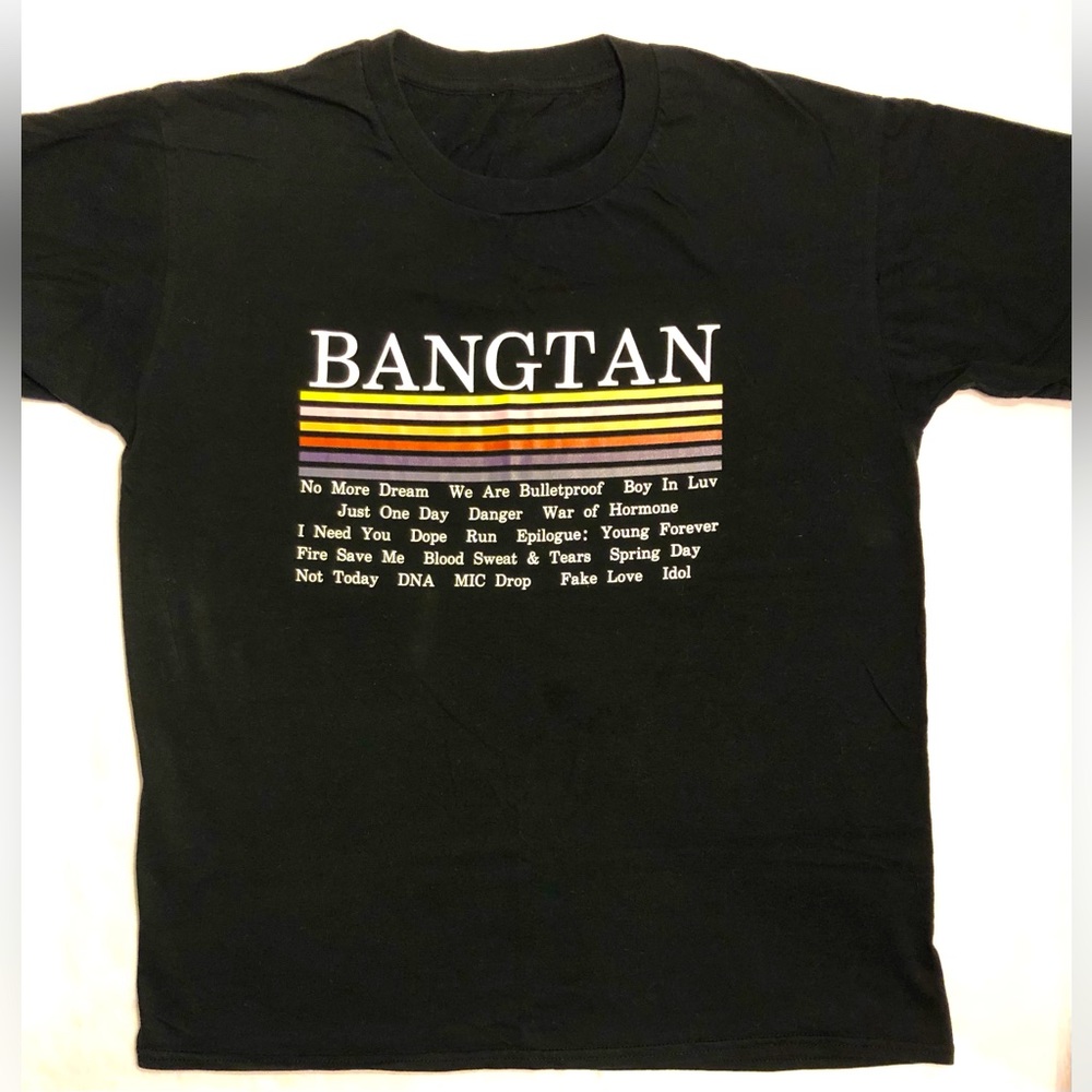 BTS Bangtan T Shirt.